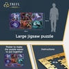 image:imageTrefl Fantasy Creatures 9000 Jigsaw Puzzle Prime 78x37 Anne Stokes Jigsaw with Dragons Thick Cardboard BIO ECO Creative Fun for Adults and Children from 14 Years Old