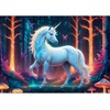 image:imageTrefl  Mystic Unicorn  Puzzle 1000 Elements  Jigsaw Puzzle Depicting a Multicoloured Unicorn in a FairyTale Setting for Adults and Children Over 14 Years Old