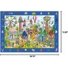image:imageTrefl  Spy Guy Observational Puzzle Amusement Park  100 Pieces  Find All Items from the Frame Colorful Puzzle Full of Details Perception Training for Children from 5 Years