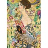 image:imageTrefl Art Collection Lady with a Fan 1000 Piece Jigsaw Puzzle Red 27x19 Print DIY Puzzle Creative Fun Classic Jigsaw for Adults and Children from 14 Years Old