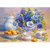 image:imageTrefl Blue Bouquet 1000 Piece Jigsaw Puzzle Red 27x19 Print DIY Puzzle Creative Fun Classic Puzzle for Adults and Children from 14 Years Old