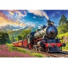 image:imageTrefl Train Journey 1000 Piece Jigsaw Puzzle Red 27x19 Print DIY Puzzle Creative Fun Classic Jigsaw for Adults and Children from 14 Years Old