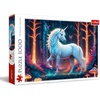 image:imageTrefl  Mystic Unicorn  Puzzle 1000 Elements  Jigsaw Puzzle Depicting a Multicoloured Unicorn in a FairyTale Setting for Adults and Children Over 14 Years Old