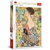 image:imageTrefl Art Collection Lady with a Fan 1000 Piece Jigsaw Puzzle Red 27x19 Print DIY Puzzle Creative Fun Classic Jigsaw for Adults and Children from 14 Years Old