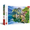 image:imageTrefl Hallstatt Austria 1000 Piece Jigsaw Puzzle Red 27x19 Print DIY Puzzle Creative Fun Classic Jigsaw for Adults and Children from 14 Years Old
