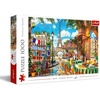 image:imageTrefl Parisian Morning 1000 Piece Jigsaw Puzzle Red 27x19 Print DIY Puzzle Creative Fun Classic Jigsaw for Adults and Children from 14 Years Old