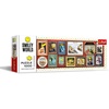 image:imageTrefl Smiling Artwork Smiley World Gallery 1000 Piece Jigsaw Puzzle Red 38x13 Print DIY Jigsaw Creative Fun Classic Puzzle for Adults and Children from 14 Years Old