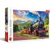 image:imageTrefl Train Journey 1000 Piece Jigsaw Puzzle Red 27x19 Print DIY Puzzle Creative Fun Classic Jigsaw for Adults and Children from 14 Years Old
