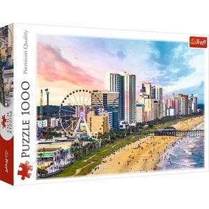 image:imageTrefl  Myrtle Beach South Carolina USA  Puzzle 1000 Pieces  Puzzle for Travel Lovers DIY Creative Entertainment Fun Puzzles for Adults and Children from 14 Years Old