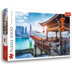 image:imageTrefl Chongqping China 1000 Piece Jigsaw Puzzle Red 27x19 Print DIY Puzzle Creative Fun Classic Jigsaw for Adults and Children from 14 Years Old