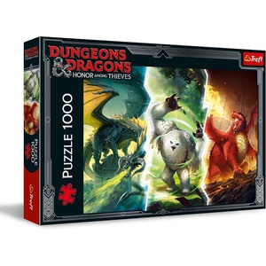 image:imageTrefl Dungeons amp Dragons Prime 1000 Piece Jigsaw Puzzle Legendary Monsters of Faerun 27x19 Puzzle for Fantasy and DampD Fans DIY Creative Fun Jigsaw for Adults and Children from 14 Years Old