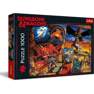 image:imageTrefl Dungeons amp Dragons Prime 1000 Piece Jigsaw Puzzle The Origins of Dungeons amp Dragons 27x19 Puzzle for Fantasy and DampD Fans DIY Creative Fun Puzzle for Adults and Children from 14 Years Old