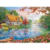 image:imageTrefl A Quiet Haven 500 Piece Jigsaw Puzzle Red 19x13 Print DIY Puzzle Creative Fun Classic Jigsaw for Adults and Children from 10 Years Old