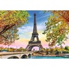 image:imageTrefl Romantic Paris 500 Piece Jigsaw Puzzle Red 19x13 Print DIY Jigsaw Creative Fun Classic Puzzle for Adults and Children from 10 Years Old