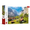 image:imageTrefl Lauterbrunnen Switzerland 3000 Piece Jigsaw Puzzle Red 46x33 Print DIY Puzzle Creative Fun Classic Puzzle for Adults and Children from 15 Years Old