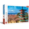 image:imageTrefl Red 1500 Piece Jigsaw Puzzle Mount Fuji 33x23 Print DIY Jigsaw Creative Fun Classic Puzzle for Adults and Children from 14 Years Old