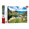 image:imageTrefl Starolesnianski Pond Tatras Slovakia 3000 Piece Jigsaw Puzzle Red 46x33 Print DIY Puzzle Creative Fun Classic Puzzle for Adults and Children from 15 Years Old