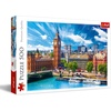 image:imageTrefl Sunny Day in London 500 Piece Jigsaw Puzzle Red 19x13 Print DIY Puzzle Creative Fun Classic Puzzle for Adults and Children from 10 Years Old