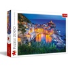 image:imageTrefl Vernazza at Dusk 2000 Piece Jigsaw Puzzle Red 38x27 Print DIY Puzzle Creative Fun Classic Puzzle for Adults and Children from 15 Years Old
