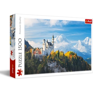 image:imageTrefl Bawarian Alps 1500 Piece Jigsaw Puzzle Red 33x23 Print DIY Jigsaw Creative Fun Classic Puzzle for Adults and Children from 14 Years Old