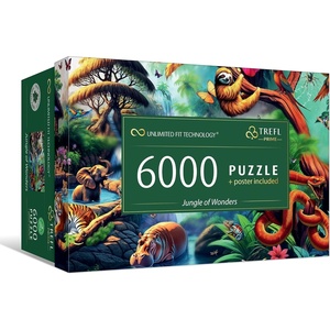 image:imageTrefl Prime  Puzzle UFT Jungle of Wonders  6000 Pieces Large Jigsaw Puzzle thickest Cardboard for Adults and Children Aged 14 and Above