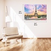 image:imageTrefl 1000 Pieces Thickest Cardboard Organic Tour Entertainment for Adults and Children from 12 Years 10693 Romantic Sunset UFT Puzzles Eiffel Tower Paris France 1000