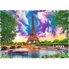 image:imageTrefl Sky Over Paris 600 Piece Jigsaw Puzzle Crazy Shapes Print DIY Puzzle Creative Fun Classic Puzzle for Adults and Children from 10 Years Old