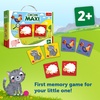 image:imageTrefl  Memos Maxi Farm  Pictorial Game for The Little Ones Classic Memory Game for Children Aged 2 and OverColourful
