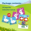 image:imageTrefl  Memos Maxi Farm  Pictorial Game for The Little Ones Classic Memory Game for Children Aged 2 and OverColourful