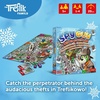image:imageTrefl  Spy Guy Winter Adventure  Cooperative Detective Game Family Board Game Board Game Search Evidence and Capture the Villain Game Board with Drawn City Map from 5 Years