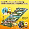 image:imageTrefl Spy Guy Animals Junior Cooperative Detective Game Family Board Game Meet the Animals Huge Cartoon Board for Adults and Children Aged 3 and Over