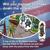 image:imageTrefl Spy Guy USA Cooperative Detective Game Family Board Game Huge Cartoon Board US Monuments and Symbols for Adults and Children Aged 5 and Over
