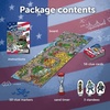 image:imageTrefl Spy Guy USA Cooperative Detective Game Family Board Game Huge Cartoon Board US Monuments and Symbols for Adults and Children Aged 5 and Over