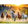 image:imageTrefl Wild Horses 1500 Piece Jigsaw Puzzle Red 33x 23 Print DIY Puzzle Creative Fun Classic Jigsaw for Adults and Children from 14 Years Old