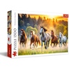 image:imageTrefl Wild Horses 1500 Piece Jigsaw Puzzle Red 33x 23 Print DIY Puzzle Creative Fun Classic Jigsaw for Adults and Children from 14 Years Old