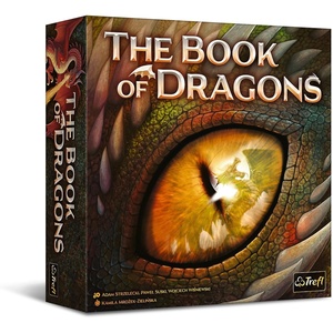 image:imageTrefl  Book of Dragons Board Game Social Game Illustrated HandDrawn Graphics for Adults and Children from 8 YearsThe Book of Dragons