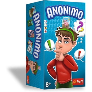 image:imageTrefl AnonimoSocial Game Family Game Party Game of Guessing Who You are Keywords Guessing Pictorial Cards Game for Adults and Children Ages 8Anonymous