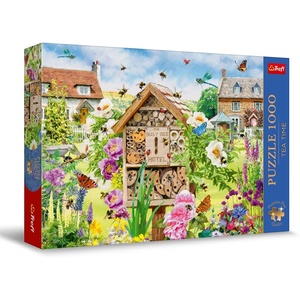 image:imageTrefl A Home for Bees 1000 Jigsaw Puzzle Premium Plus Tea Time 27x19 Print Painted Nostalgic Picture Perfect Matching of Elements for Adults and Children from 14 Years Old