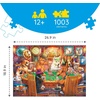 image:imageTrefl Game Night Puzzles Hidden Shapes 1000  86 Pieces hind Hidden Shape Puzzles Dogs Animals Unusual Jigsaw Creative Entertainment Fun for Adults and Children from 14 Years Old