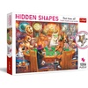 image:imageTrefl Game Night Puzzles Hidden Shapes 1000  86 Pieces hind Hidden Shape Puzzles Dogs Animals Unusual Jigsaw Creative Entertainment Fun for Adults and Children from 14 Years Old