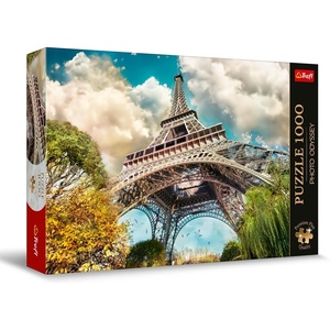 image:imageTrefl Eiffel Tower in Paris France 1000 Jigsaw Puzzle Premium Plus Photo Odyssey 27x 19 Unique Photographic Series Perfect Matching of Elements for Adults and Children from 14 Years Old