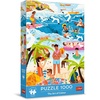 image:imageTrefl in the Heat of the Holiday Season 1000 Jigsaw Puzzle Premium Plus The Art of Colour 27x19 Colorful Series Perfect Piece Fit for Adults and Children from 14 Years