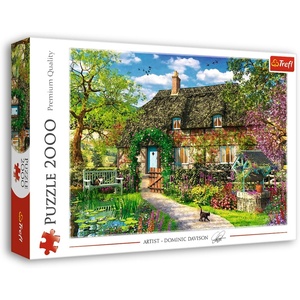 image:imageTrefl Country Cottage 2000 Piece Jigsaw Puzzle Red 38x27 DIY Puzzle Creative Fun Classic Puzzle for Adults and Children from 15 Years Old