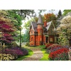 image:imageTrefl Victorian Cottage 1000 Jigsaw Puzzle Red 27x19 Print Perfect Matching of Elements for Adults and Children from 14 Years Old