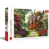 image:imageTrefl Victorian Cottage 1000 Jigsaw Puzzle Red 27x19 Print Perfect Matching of Elements for Adults and Children from 14 Years Old