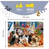 image:imageTrefl 20149 1000 Teile Wood Craft unregelmige Formen 100 Tierfiguren hochwertiges modernes DIY fr Erwachsene und Kinder ab 12 Jahren Dog Friendship Puzzle