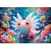 image:imageTrefl Axolotl 500 Piece Jigsaw Puzzle Red 19x13 Print DIY Creative Fun Classic Puzzle for Adults and Children from 10 Years Old