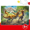 image:imageTrefl Fighting Tyrannosaurs 160 Piece Jigsaw Puzzle Red 16x11 Print DIY Puzzle Creative Fun Classic Jigsaw for Adults and Children from 5 Years Old