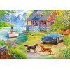 image:imageTrefl Summertime Relax 2x500 Piece Jigsaw Puzzle 19x13 Print DIY Puzzle Creative Fun Classic Jigsaw for Adults and Children from 14 Years Old