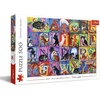 image:imageTrefl Cats Alphabet 500 Piece Jigsaw Puzzle Red 19x13 Print DIY Creative Fun Classic Puzzle for Adults and Children from 10 Years Old